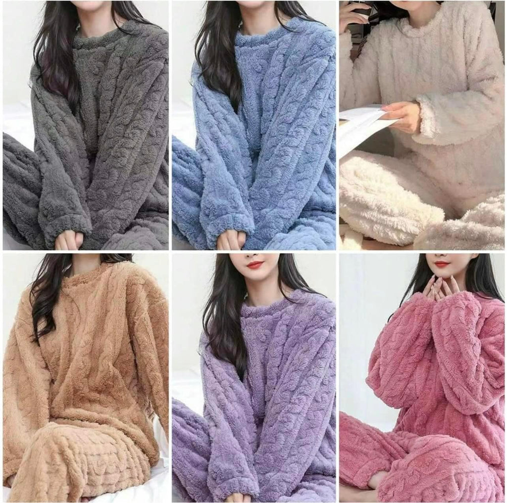 Pijama Conjuntos de 2 piezas de otoño para mujer.