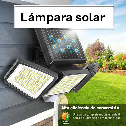 Lampara Solar con Sensor de Movimiento