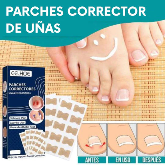 EasyPatch™ Parches Correctores De Uñas Uñeros (Pack X50 Und)