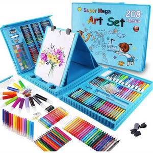 Set Kit Colores Juego Arte/dibujo Creativo Infantil -208 Pcs